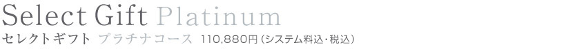 セレクトギフト プラチナコース